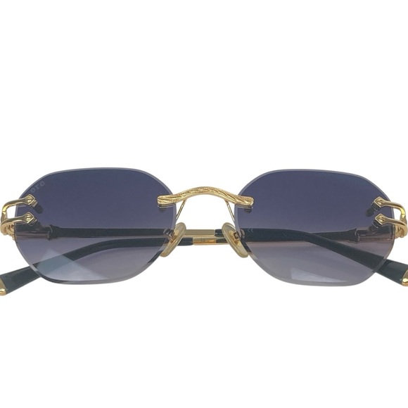 JAMES ORO Cavier Rimless Sunglasses - Collection i - Unisex - Picture 8 of 15